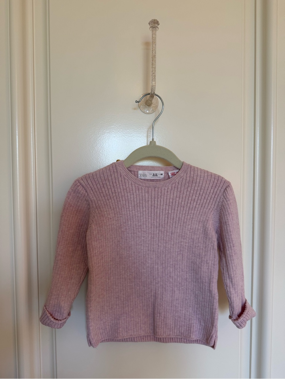 Zara Buttoned Ribbed Sweater - Picture 2 of 5